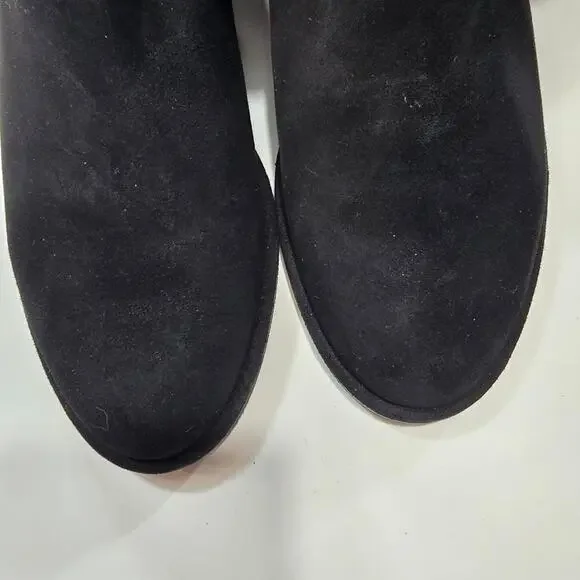 Stuart Weitzman Lowland Boot in Black Suede